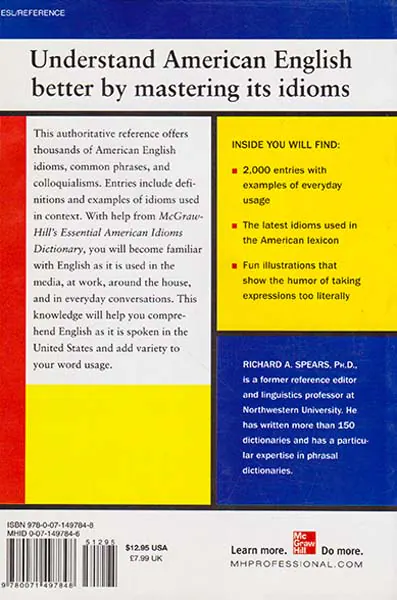 AMERICAN IDIOMS DICTIONARY